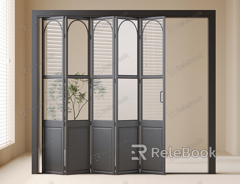 French Folding sliding door Galley door model