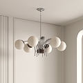 Modern chandelier 3d model