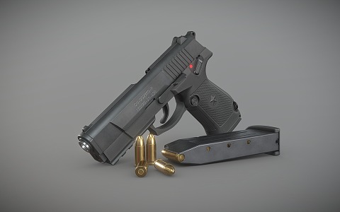 Pistol 92G 3d model