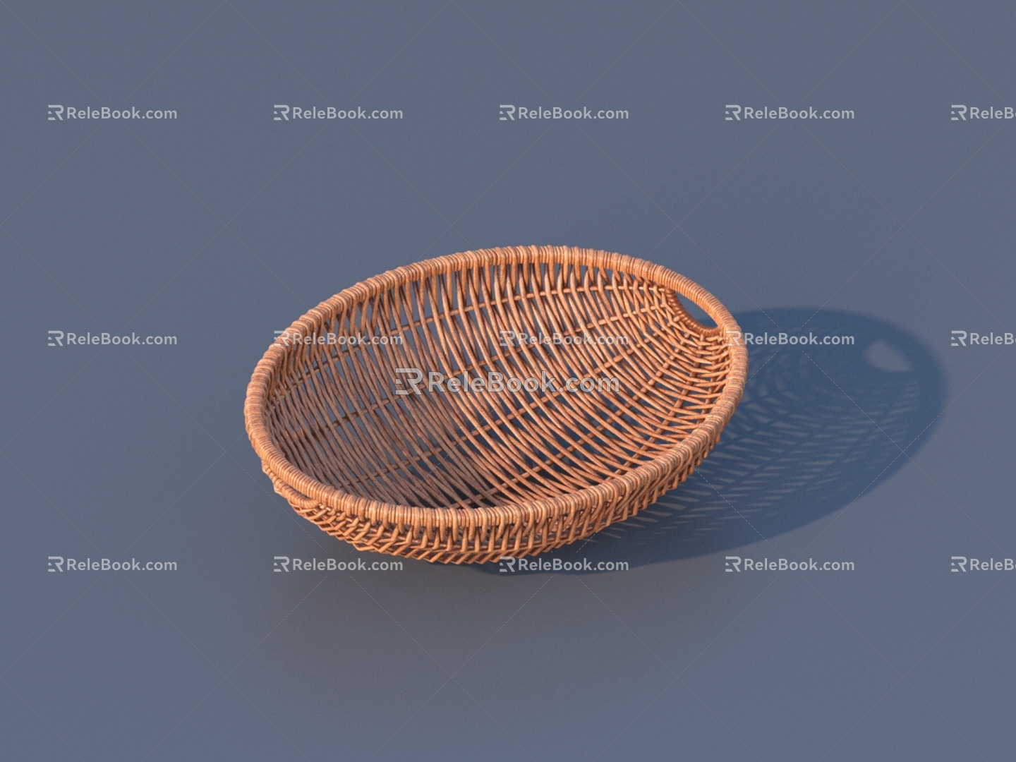 Basket Bamboo Basket Vegetable Basket Egg Basket Storage Basket 3d model