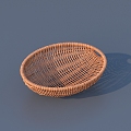 Basket Bamboo Basket Vegetable Basket Egg Basket Storage Basket 3d model