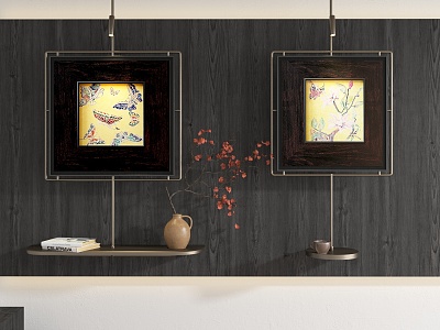 New Chinese Abstract Hanging Painting model