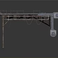 Industrial Conveyor Workbench With Metal Frame Flat Surface And Roller Components