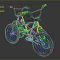 Colorful Children's BMX Bikes Red And Yellow For Outdoor Riding Fun
