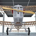 modern aircraft 3d model
