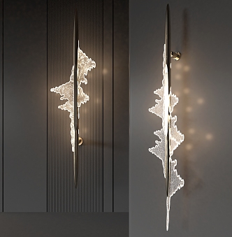 New Chinese Style Wall Lamp Metal Wall Lamp Glass Wall Lamp Decorative Wall Lamp Bedside Wall Lamp 3d model