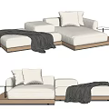 Modern Multiplayer Sofa 3d model