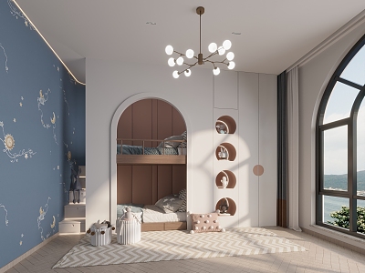 Modern Home Bedroom 3d model