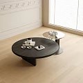 Modern round coffee table 3d model