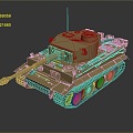 Light Tank Light Armored Modern Tank Modern Tank 3d model