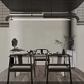 Modern Specialty Store Interior With Wooden Counter Display Shelves And Warm Lighting