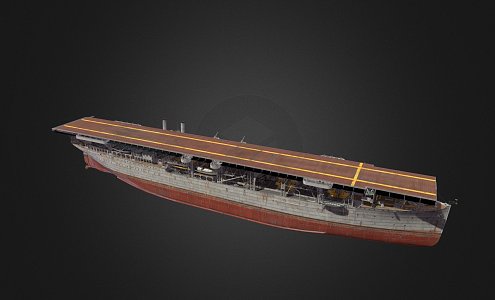 modern warship destroyer weapon ship cruiser ship 3d model