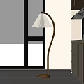 Retro floor lamp Middle ancient floor lamp 3d model