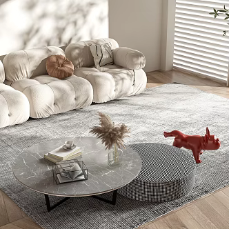Modern style coffee table 3d model
