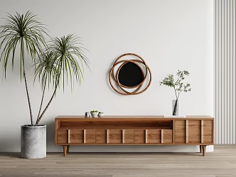 Nordic TV cabinet 3d model