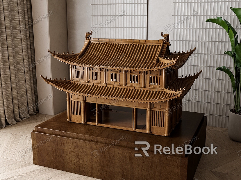 New Chinese Ancient Architectural Ornaments model