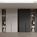 Modern wardrobe 3d model