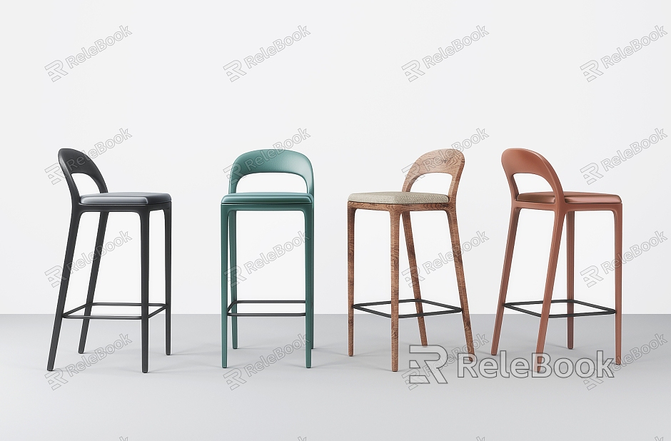 Modern Bar Chair model