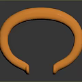 Shiny Golden Circular Daily Life Product With Smooth Surface For Accessory Use