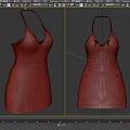Sheer Mesh Sling Dress For Women With Fitted Style And Sheer Fabric Design