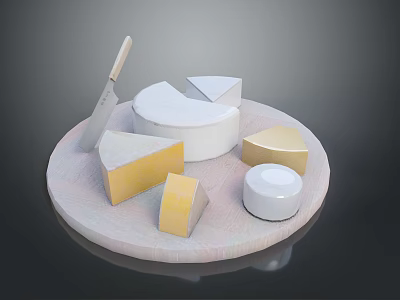 Birthday Cake Chocolate Cake Cake Cream Cake West Point Snack Honey Cake Dessert 3d model