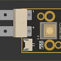 Smart Furniture Electronic Module With Yellow Border Black Body And QR Code