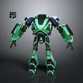 Transformers Gauda Warrior Gauda Mecha Warrior 3d model