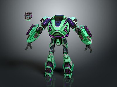 Transformers Gauda Warrior Gauda Mecha Warrior 3d model