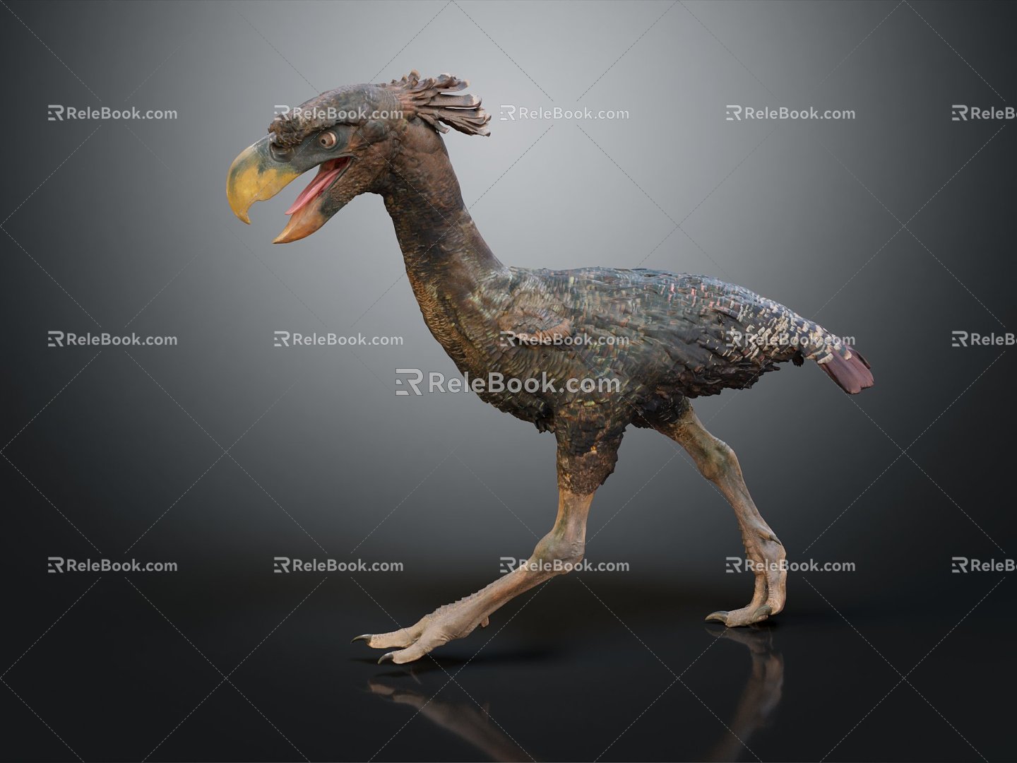 Modern Peco Peco Land Bird 3d model