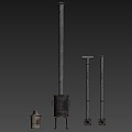 Firewood Stove Stove Barrel Stove Roasting Stove Fireplace Stove 3d model