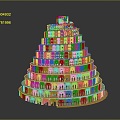 Babel Tower Babel Tower of Babel 3d model