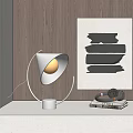 Modern table lamp 3d model