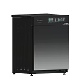 Modern Black Washing Machine With Sleek Design And Digital Control Panel 3d model