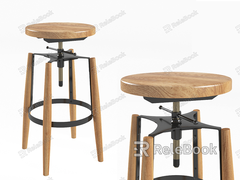 Modern Bar Stool Bar Chair model