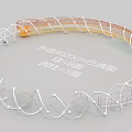 Circular Net Structure Playground Equipment For 3-8 Years Old With 4M Outer Diameter 3d model