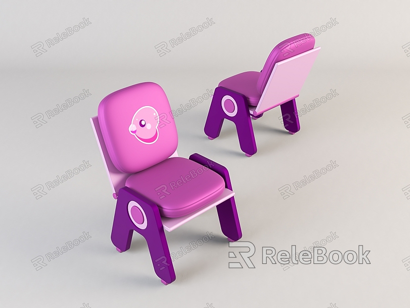 Modern Children's Chair Home Chair model