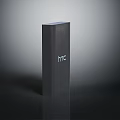 HTC Black Rectangular Compact Electronic Device With Sleek Modern Design