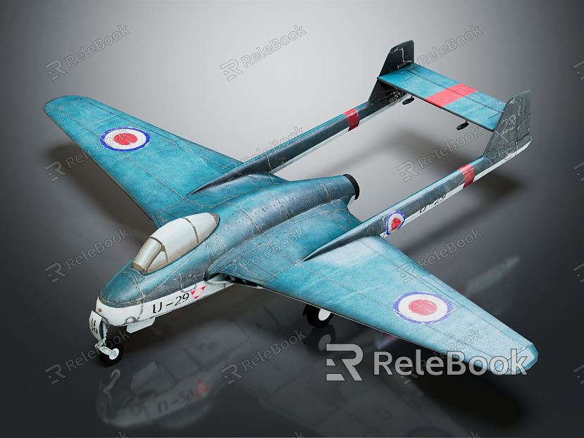 Modern Fighter Carrier Fighter British Fighter model