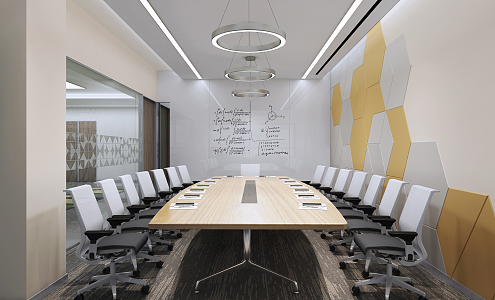 Meeting Room in Modern Meeting Room 3d model