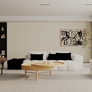 Living room 3d model