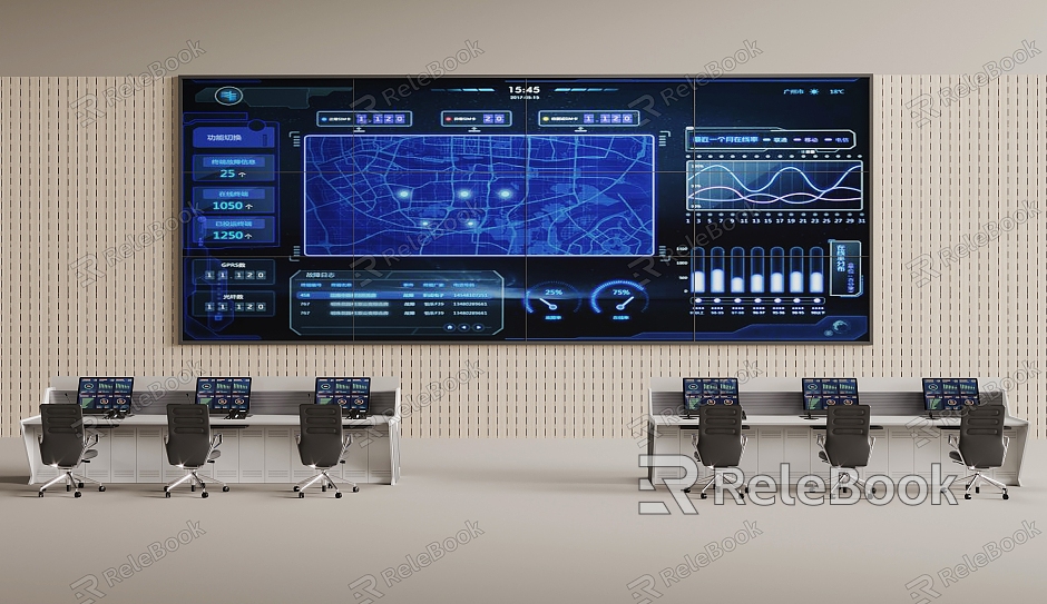 Command Control Room model