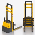 Forklift truck 3d model