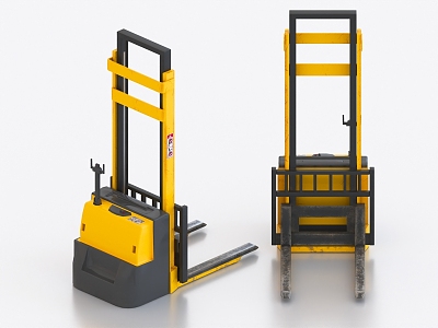 Forklift truck 3d model