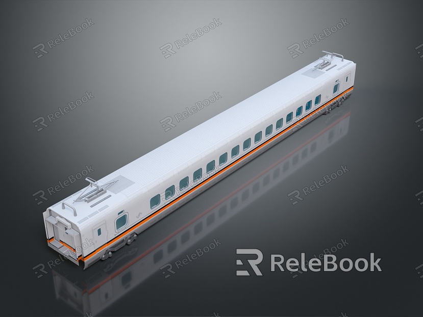 Modern carriages, moving railway carriages, subway carriages, train carriages, train carriages model