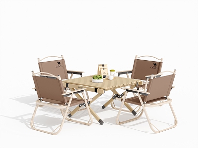 Modern outdoor tables and chairs model