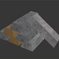 Silver Gold Gray Metal Ingot Bars Stacked Together As Industrial Equipment Materials
