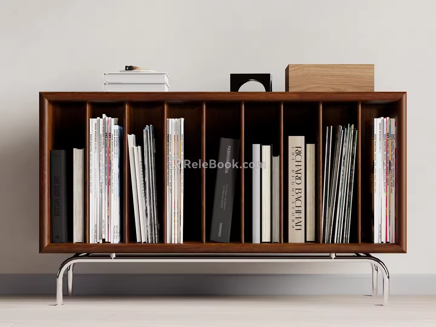 Bookcase Bookshelf 3d model