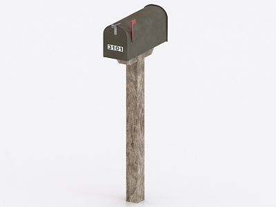 Mailbox 3d model