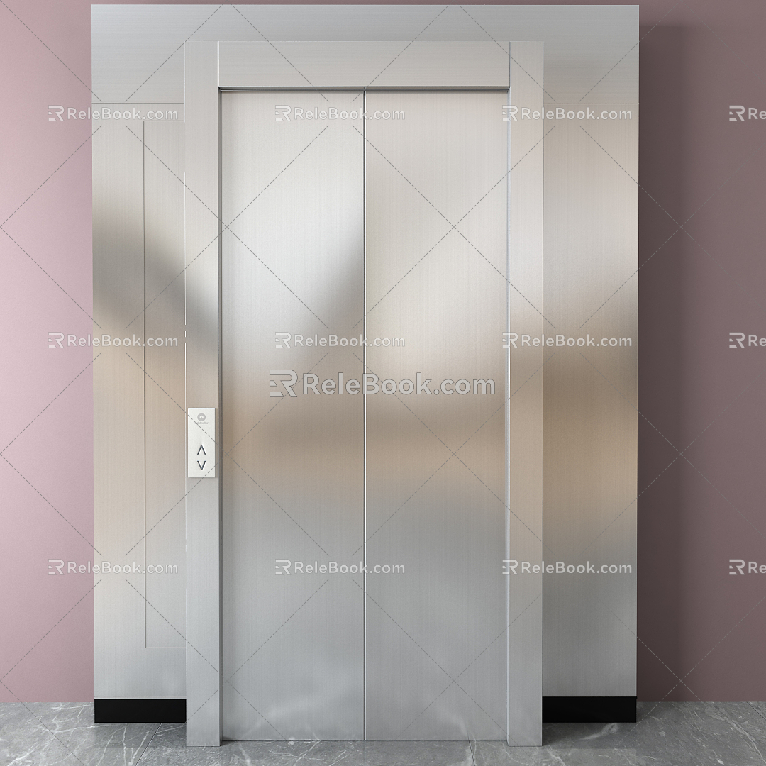 Modern Elevator Door Metal Elevator Door model