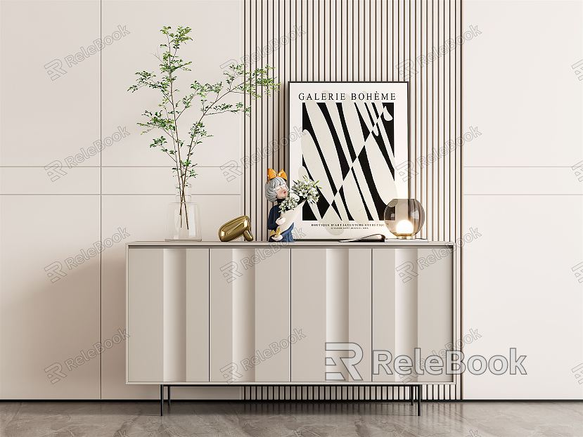 Modern Decorative Cabinet model